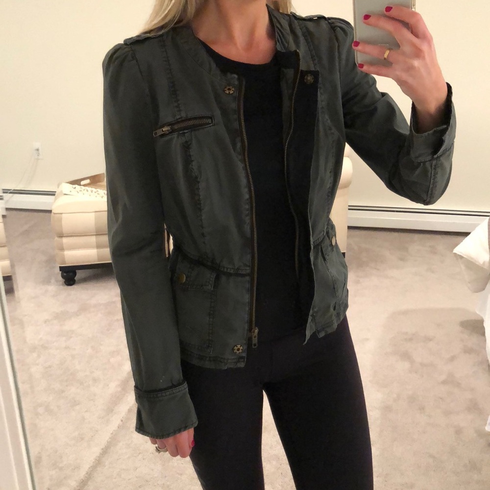 Free People Military Jacket